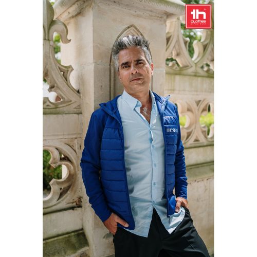 THC SKOPJE. მამაკაცის ქუდიანი ჟაკეტი 300T ტაფეტაში