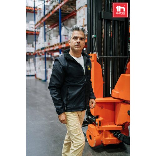 THC ASTANA. უნისექსი პადირებული ქურთუკი ჩამოსაცმელი ხელთათმანებით