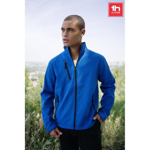 THC EANES. Softshell ჟაკეტი (უნისექსი) პოლიესტერისა და ელასტანისგან