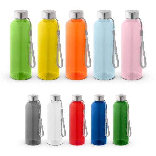 ENDERS M. Recycled PET (100% rPET) ბოთლი გლუვი გამჭვირვალე ზედაპირით 600 mL