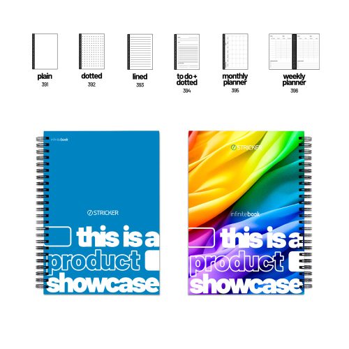 INFINITEBOOK შოუ კეისი. Infinitebook პარტნიორობის შოუ კეისი