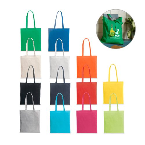 CAIRO. ჩანთა გადამუშავებული ბამბით (70%) და პოლიესტერით (30% rPET) (180 გ/მ²)