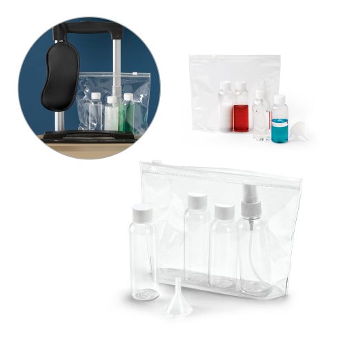 დენირო. ჰერმეტული PVC კოსმეტიკური ჩანთა