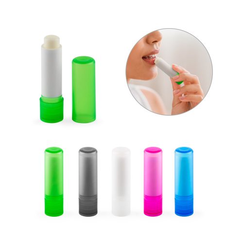 JOLIE VEGAN. ვეგანური ტუჩის ბალზამი, გადამუშავებული ABS (100% rABS) და PP მასალით, ვანილის არომატით