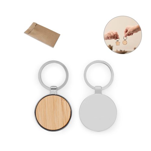 GASTON ROUND. რკინის მრგვალი საკიდი ცინკისა და ბამბუკისგან