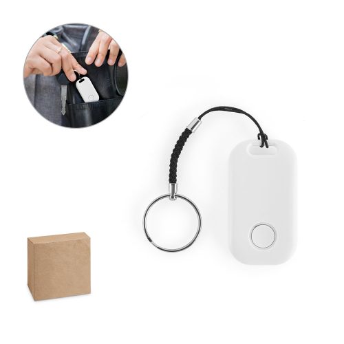 DAMY. უსადენო ლოკატორი კომპაქტური, მსუბუქი დიზაინით გადამუშავებული ABS-დან (100% rABS)