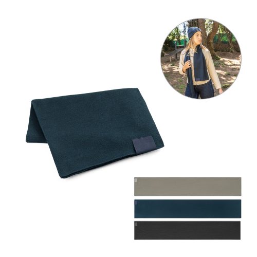 SERENITY. შარფი გადამუშავებული პოლიესტერით (100% rPET) დეტალით პერსონალიზაციისთვის